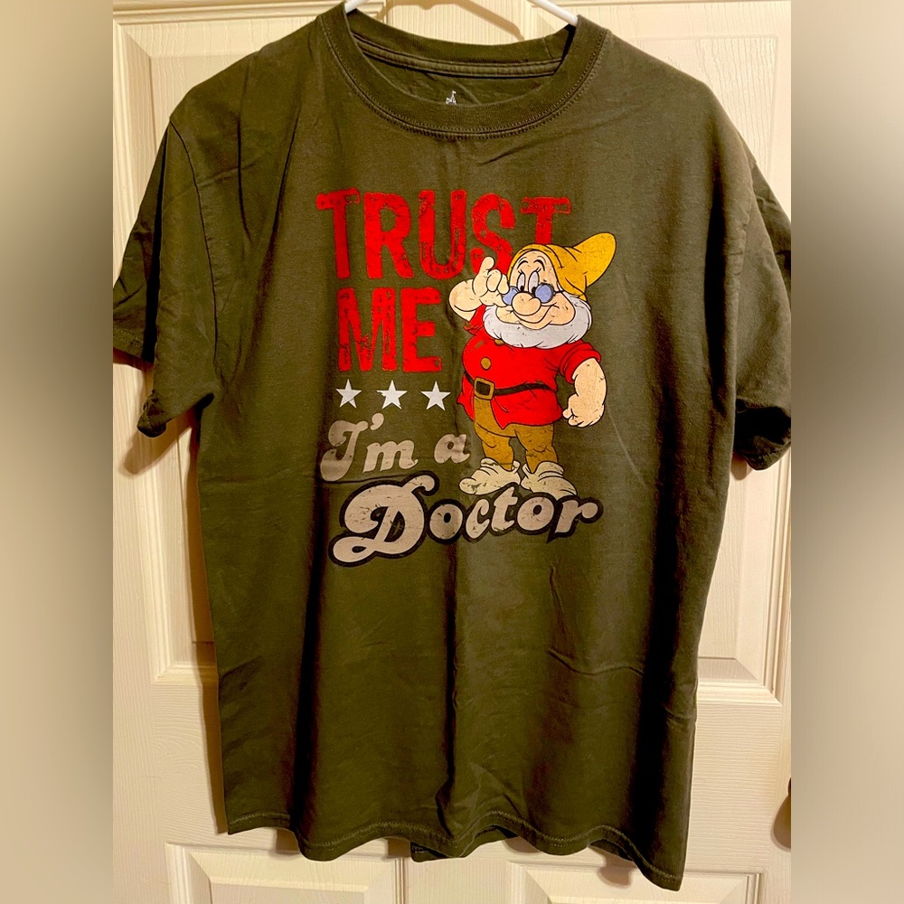 Gray  Graphic T-Shirt with Cartoon Print